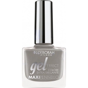 Deborah Milano Gél Effect Nail Enamel gélový lak na nechty 44 Dark Grey 11 ml