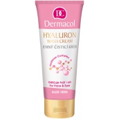 Dermacol Hyaluron Wash Cream jemný čistiaci krém 100 ml