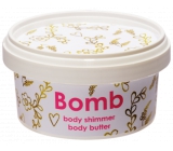 Bomb Cosmetics Lesklé telo Prírodné telové maslo ručne vyrobené 200 ml