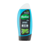 Radox Men Sporty Watermint & Sea Minerals 3v1 sprchový gél a šampón pre mužov 250 ml