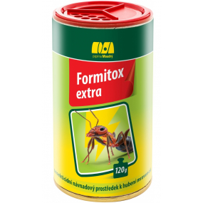 Múdry Formitox Extra insekticíd k likvidácii mravcov, švábov, švehiel a múch, 120 g