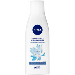 Nivea Visage osviežujúce čistiace pleťové mlieko 200 ml