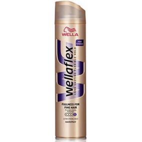 Wella Wellaflex Fullness ultra silné spevnenie lak na vlasy pre jemné vlasy 250 ml