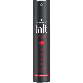 Silný posilňujúci lak na vlasy Taft Power 5 250 ml