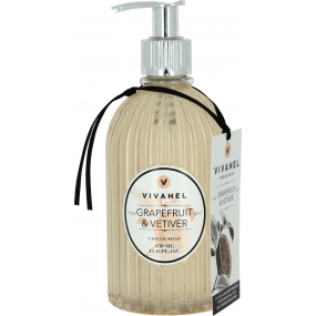 Vivian Gray Vivanel Grapefruit & Vetiver luxusné tekuté mydlo s dávkovačom 350 ml
