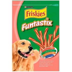 Purina Friskies Funtastix Doplnková strava pre dospelých psov 175 g