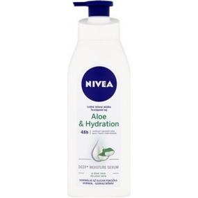 Nivea Aloe & Hydration 48h ľahké telové mlieko 400 ml