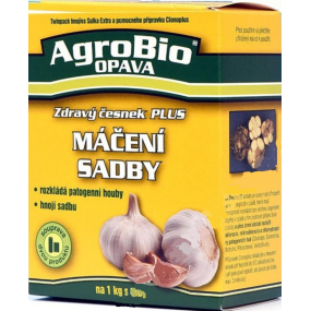 AgroBio Zdravý cesnak Plus máčanie sadiva 10 g + 50 ml na 1 kg sadby cesnaku