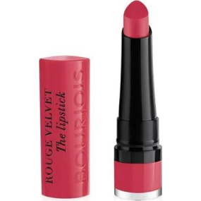 Bourjois Rouge Velvet The Lipstick rúž 04 Hip Hip Pink 2,4 g