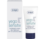 Ziaja Yego Men SPF 10 Sensitive hydratačný krém 50 ml