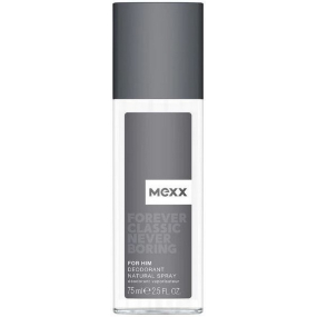 Mexx Forever Classic Never Boring for Him parfémovaný deodorant sklo 75 ml