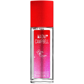 Naomi Campbell Glam Rouge parfumovaný dezodorant sklo pre ženy 75 ml