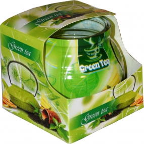 Admit Green Tea - Zelený čaj dekoratívne aromatická sviečka v skle 80 g
