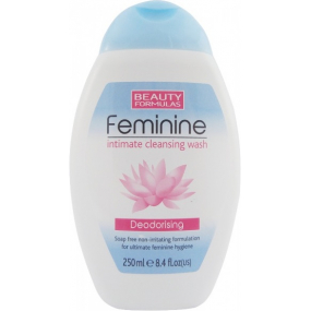 Beauty Formulas Feminine Deodorising sprchový gél na intímnu hygienu 250 ml