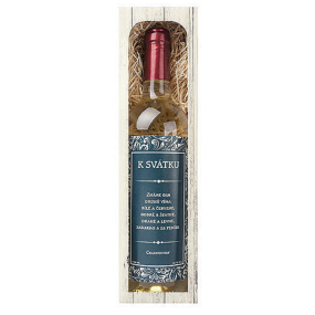 Bohemia Gifts Chardonnay biele K sviatku darčekové víno 750 ml