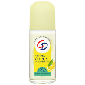 CD Citrus a Lipový guľôčkový antiperspirant dezodorant roll-on pre ženy 50 ml