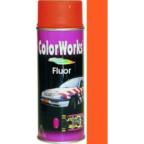 Color Works Fluór 918540 fosforové oranžová nitrocelulózový lak 400 ml