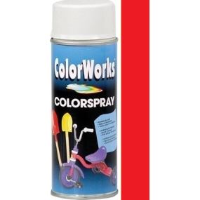 Color Works Colorsprej 918505C ohnivo červený alkydový lak 400 ml