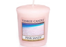 Yankee Candle Pink Sands - Ružové piesky vonná sviečka votívny 49 g
