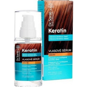 Dr. Santé Keratin Hair sérum pre krehké lámavé vlasy bez lesku 50 ml