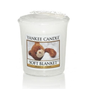 Yankee Candle Soft Blanket - Jemná prikrývka vonná sviečka votívny 49 g