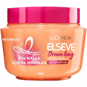 Loreal Paris Elseve Dream Long SOS regeneračná maska pre poškodené dlhé vlasy 250 ml