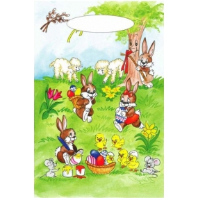 Anjel Igelitová taška 32 x 20 x 4 cm Zajačikovia pod stromčekom