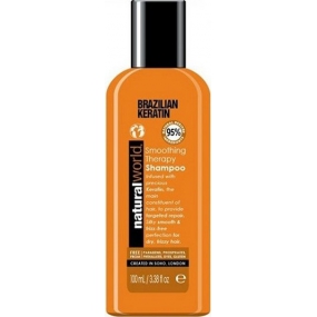 Natural World Brazilian Keratin Smoothing Therapy šampón na vlasy 100 ml