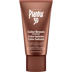 Plantur 39 Color Brown balzam s kofeínovým komplexom pre sýtejšie hnedú farbu vlasov 150 ml