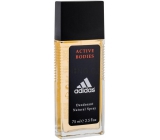 Adidas Active Bodies parfumovaný deodorant sklo pre mužov 75 ml