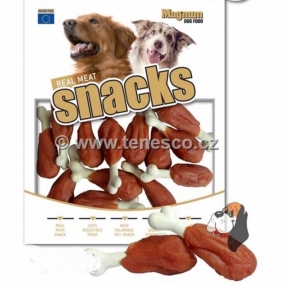Magnum Kačica stehno na chrumkavé kalciové kocke mäkká, prírodná mäsová pochúťka pre psov 250 g