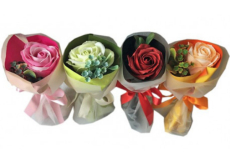 Idc Institute Kytica mydlových ruží v papierovej ružovej farbe 1 kus
