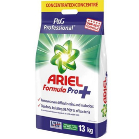 Ariel Profi Formula dezinfekčný prášok na pranie biele a stálofarebné prádlo 13 kg