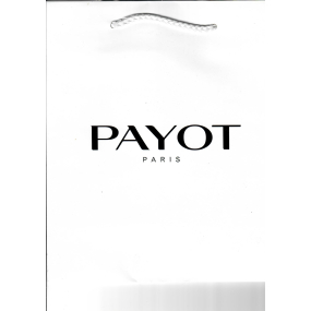 Payot Luxe papierová taška biela 26 x 23 x 10 cm