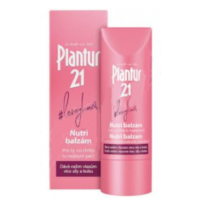 Plantur 21 Nutri-caffeine kofeínový balzam na dlhé vlasy pre ženy, ktoré chcú mať dlhé vlasy 175 ml
