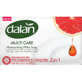 Dalan Multi Care Pink Grapefruit & Caring Milk toaletné mydlo 90 g