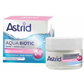 Astrid Aqua Biotic denný a nočný krém pre suchú a citlivú pleť 50 ml