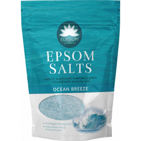 Elysium Spa Vánok oceánu soľ do kúpeľa pre relaxačné a upokojujúce kúpeľ 450 g