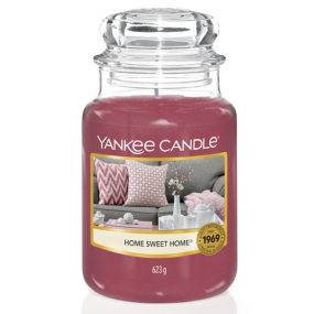 Yankee Candle Home Sweet Home - Ó sladký domov vonná sviečka Classic veľká sklo 625 g Christmas 2020