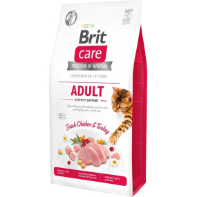 Brit Care Cat Grain-Free Adult Activity Support kompletné krmivo pre dospelé mačky žijúce vonku a pre mačky s vysokou úrovňou aktivity 7 kg