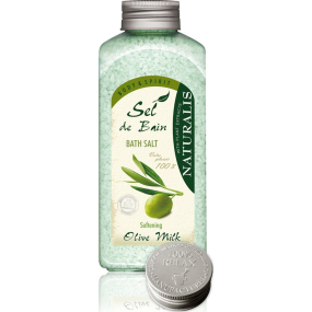 Naturalis Olive Milk soľ do kúpeľa s olivovým mliekom 1000 g