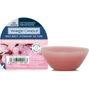 Yankee Candle Cherry Blossom - Čerešňový kvet vonný vosk do aromalampy 22 g