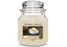 Yankee Candle Coconut Rice Cream - Krém s kokosovou ryžou vonná sviečka Classic strednej sklo 411 g