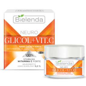 Bielenda Neuro Glycol + Vitamín C hydratačný pleťový krém denný 50 ml