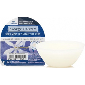 Yankee Candle Midnight Jasmine - Polnočná jazmín voňavý vosk do aromalampy 22 g