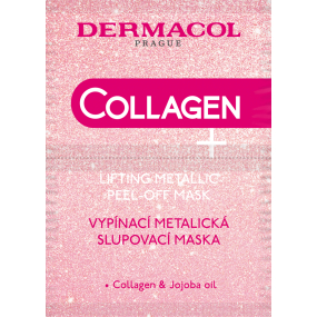 Dermacol Collagen Plus vypínací zlupovaciu maska 2 x 7 ml