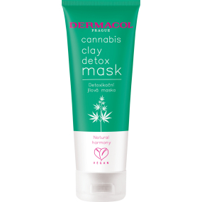 Dermacol Cannabis detoxikačné ílová maska 100 ml