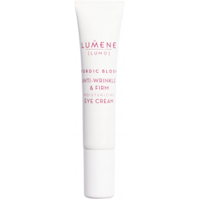 Lumene Lumo Nordic Bloom Anti-wrinkle & Firm Night Moisturizing Eye Cream spevňujúci a hydratačný očný krém proti vráskam 15 ml