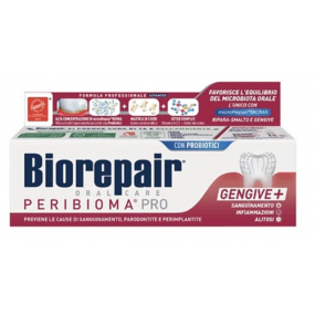 BioRepair Peribioma Pre zubná pasta pre krvácajúce alebo zápalové ďasná 75 ml