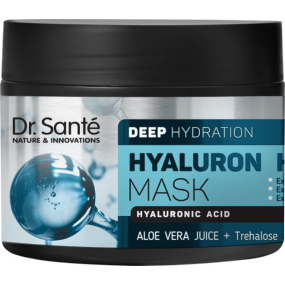 Dr. Santé Hyaluron Hair Deep Hydration Mask na suché, matné a lámavé vlasy 300 ml